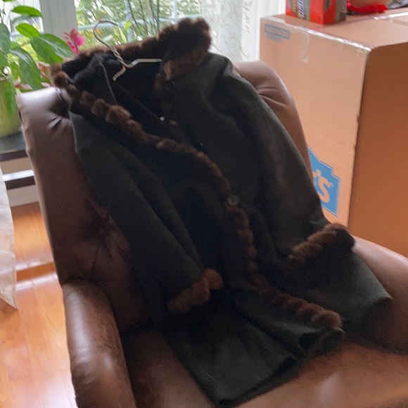 Shearling coat